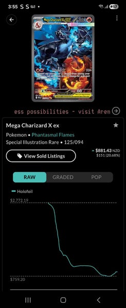 MEGA CHARIZARD X SIR Carousel 10