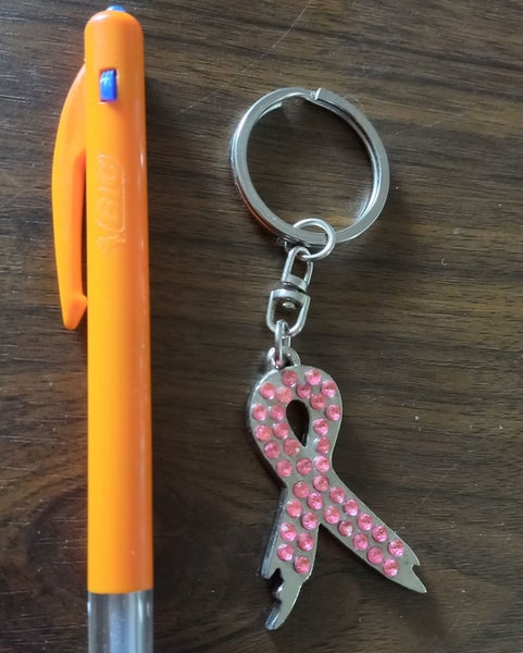 Key Chain - Pink Ribbon Supporter Carousel 1