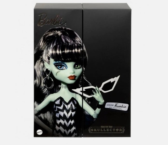Monster High x Barbie Frankie Stein Doll New, Original Box, Unopened Carousel 2