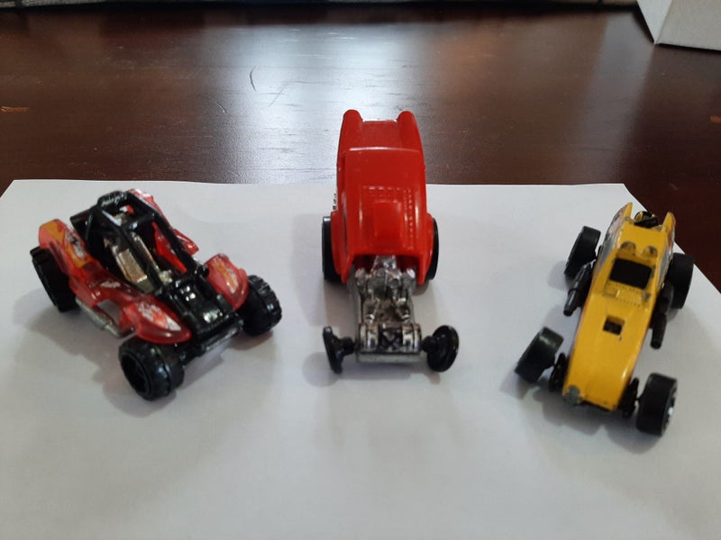 3x Hot Wheels (Power Sander, Poppa Wheelie, Vintage 1982 Nitro Payback/Enforcer) Carousel 1