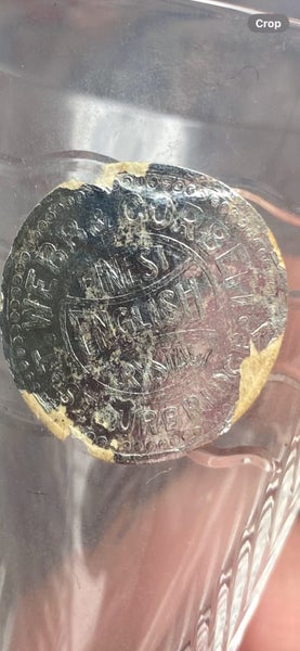 Webb Corbett Crystal Irene Stevens WAVE / FERN Wine Glass x6 Carousel 3