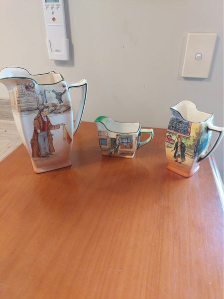 Royal Doulton Dickens Ware Graduated Jugs – Three Pieces Carousel 1