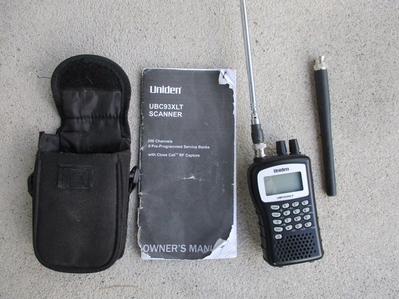 Uniden UBC 93XLT Scanner Carousel 2