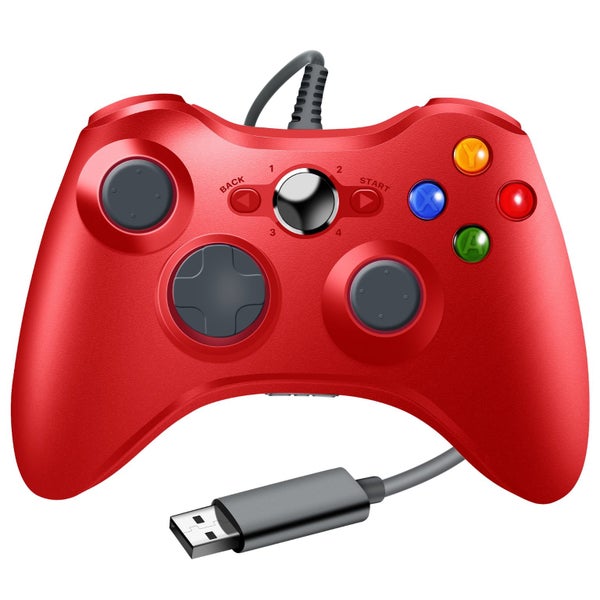 Wired Xbox 360 Controller Gamepad Joystick Compatible with Xbox 360 /PC/ Wi Carousel 1