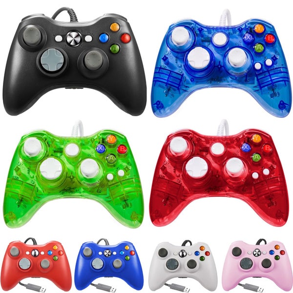 Wired Xbox 360 Controller Gamepad Joystick Compatible with Xbox 360 /PC/ Wi Carousel 1