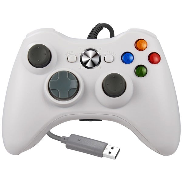 Wired Xbox 360 Controller Gamepad Joystick Compatible with Xbox 360 /PC/ Wi Carousel 1
