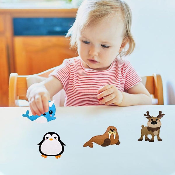 Sewing Kit for Kids,Felt Animals Children Birthday Gifts Educational Toys S Carousel 7