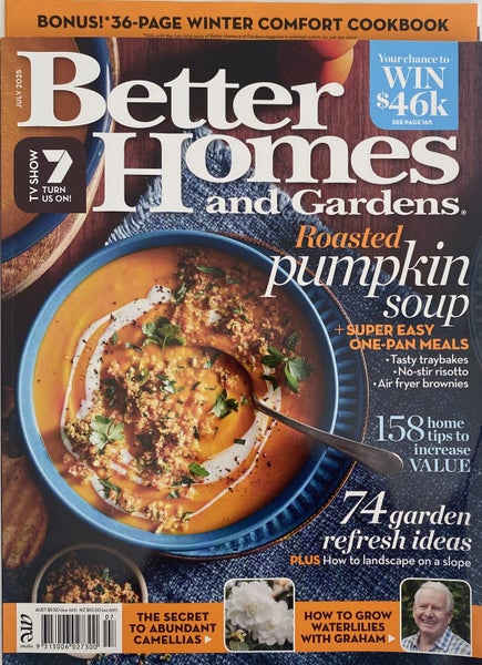 AUSTRALIA BETTER HOMES & GARDEN MAGAZINE JULY 2025 Plus ... Carousel 1