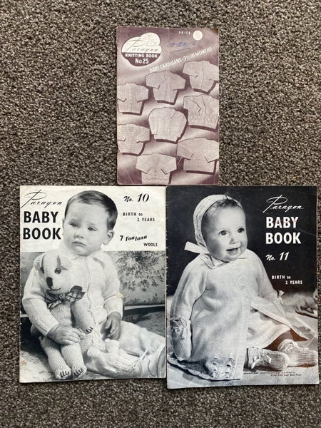 Vintage Baby & Toddler Knitting Patterns Carousel 1