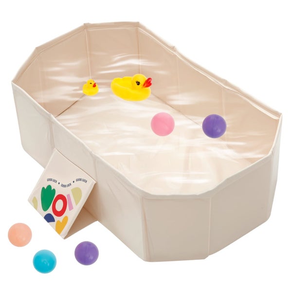 PVC Foldable Baby Bath for Kid Pet Space Saving Toddler Infant Bathtub Stur Carousel 1