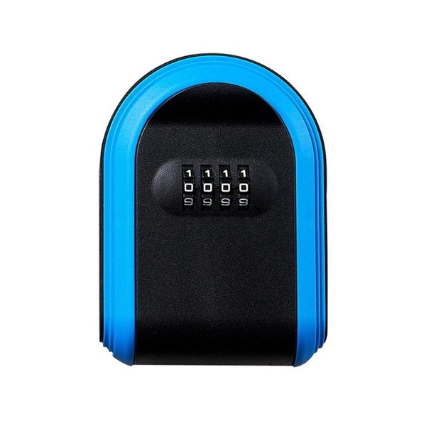 Elosung Blue 3Pcs Wall Mount Plastic Combination Key Lock Box Secure Safe Storag Carousel 1
