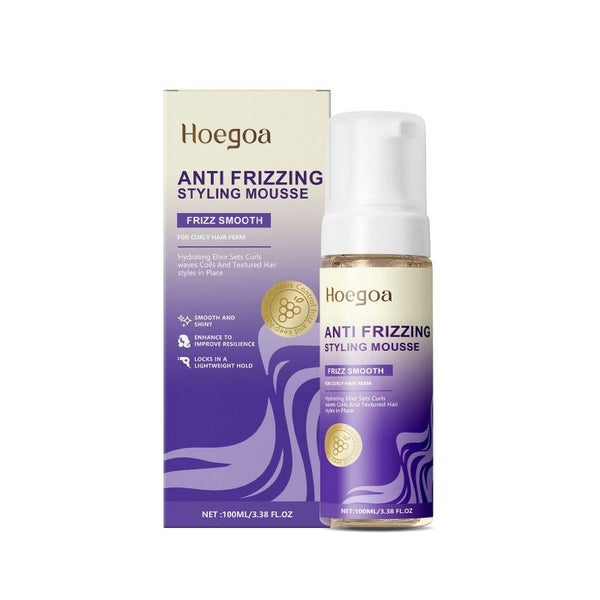 Curls Volumizing And Styling Mousse Shine Confident Soft Elastic Curling Carousel 1