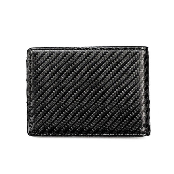 Parallel Deals Rfid-Blocking Carbon Fiber Men Wallet Sleek & Secure Carousel 1