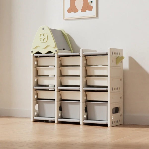 Treehouse Storage Rack With 15 Drawers Carousel 1