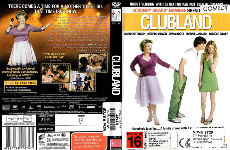 Clubland - Rebecca Gibney, Frankie J Holden DVD Region 4 Carousel 1