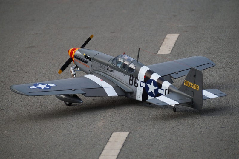 VQ Model P-51B Mustang "Berlin Express" EP/GP 46 Size ARF **NEW IN BOX** Carousel 4