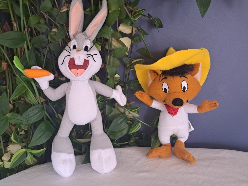 Vintage McDonald's Looney Tunes Plush Collectible Happy Meal Toys – 2008 Carousel 1