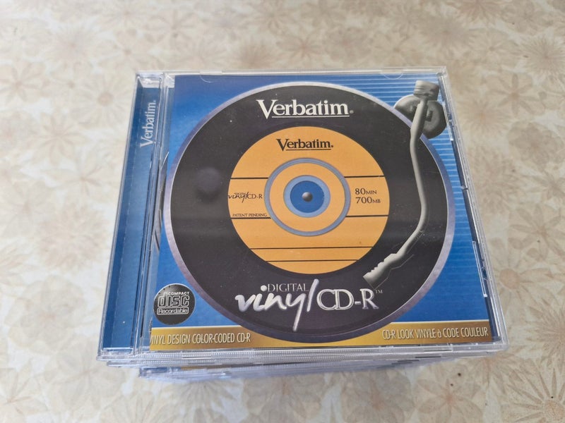 Verbatim Vinyl CD-R 10pk Carousel 1