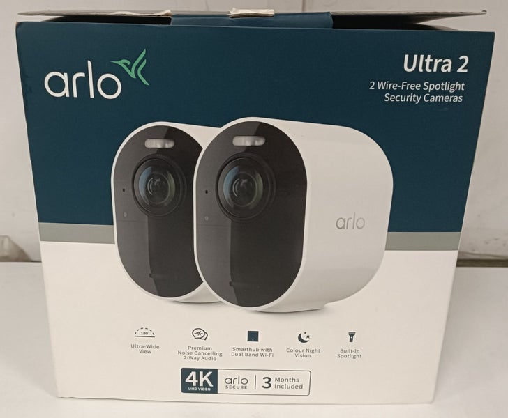 ARLO ULTRA 2 SPOTLIGHT SECURITY CAMERAS #a18105784-1 Carousel 1