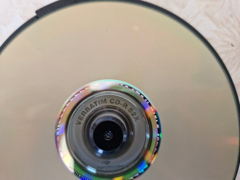 Verbatim LightScribe CD-R x3 Carousel 1