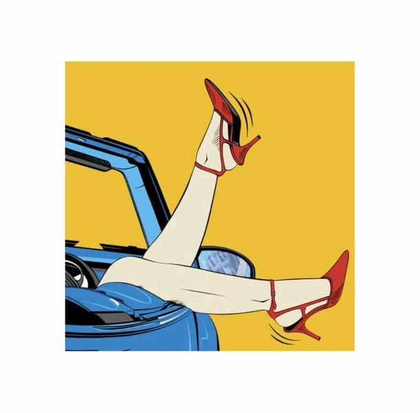 Freedom by British artist Deborah Azzopardi. Carousel 1