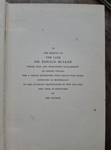 *Signed copy* of Sixty Years in New Zealand by A Hope Blake Carousel 4