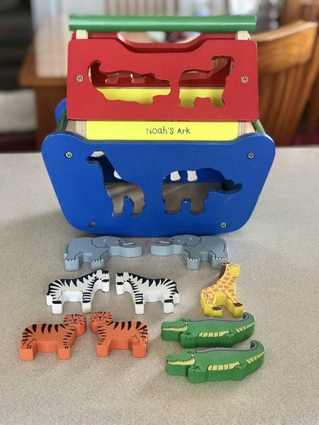 Wooden Noah’s Ark Carousel 1