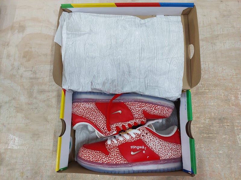 STINGWATER / NIKE SB Dunk Low Magic Mushroom Mens Sneakers Size: US9 Carousel 1