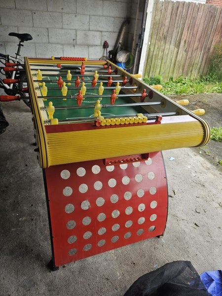 GARLANDO G1000 Red Yellow Pro Soccer Foosball Table Carousel 2