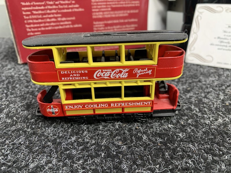 Coca Cola Tram Matchbox Dinky Carousel 2
