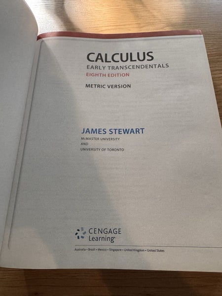 Calculus Early Transcendentals Metric Edition - James Stewart Carousel 3