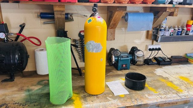 Luxfor Scuba Air Tank 11.5L Aliminium Carousel 1