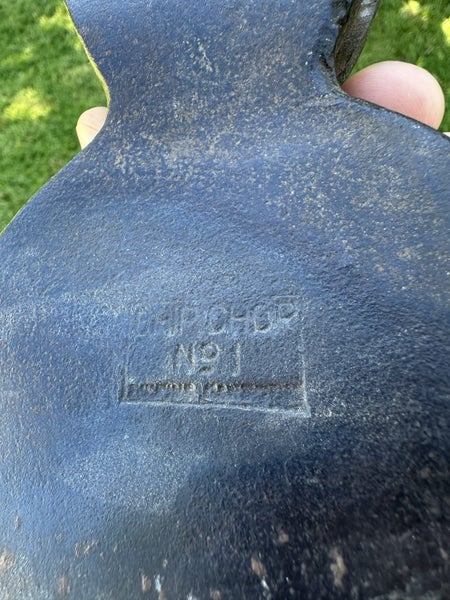 Vintage Chip chop no.1 Kent pattern axe/hatchet head. (Not sharpened) Carousel 10