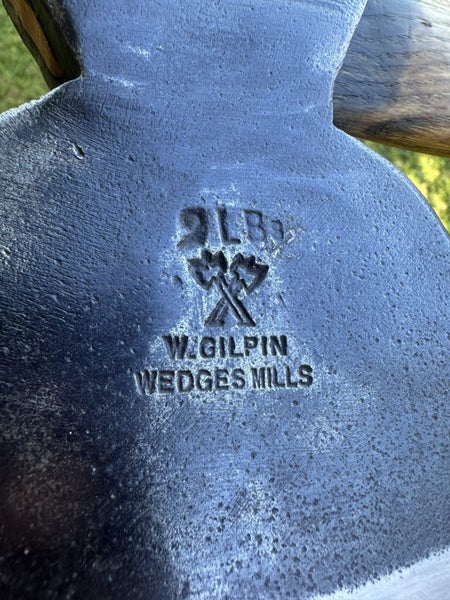 1890’s W.GILPIN Kent pattern axe/ hatchet. (Excellent condition) Carousel 2