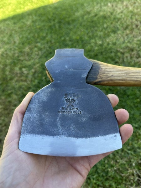 1890’s W.GILPIN Kent pattern axe/ hatchet. (Excellent condition) Carousel 14