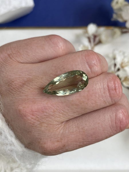 $1RES ~ $1300 Buy Now * 11.09ct Prasiolite Green Amethyst Carousel 3