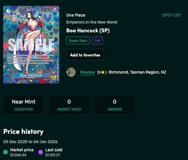 Boa Hancock (SP). Emperors in the New World. Mint, Super Rare, Foil, One Piece. Carousel 2