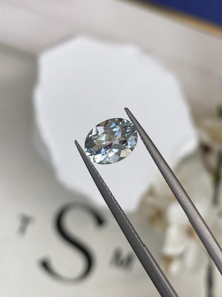 $1RES ~ $1450 Buy Now * 1.80ct Aquamarine Brazil Origin Carousel 1