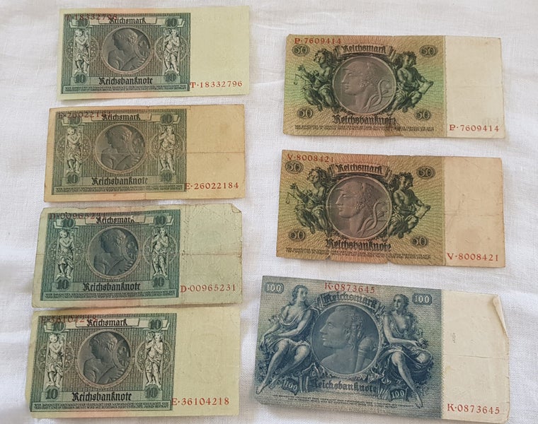 1924? German banknotes. Carousel 2