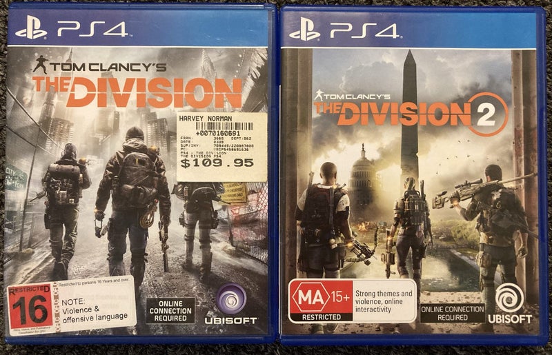 Tom Clancy’s The Division 1&2 (PS4) *COMPLETE* Carousel 1