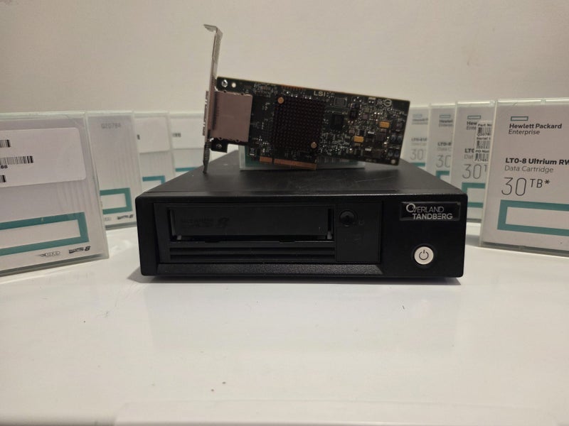 LTO-8 Backup Kit (480TB) Carousel 1