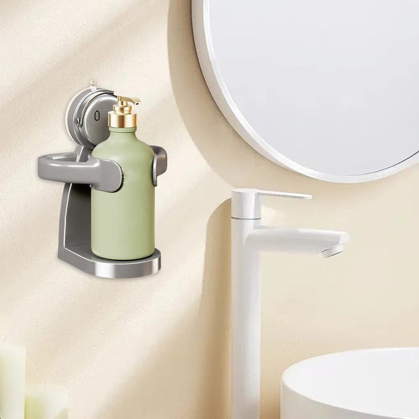 Shampoo Holder Rack, No-Drill Bathroom Shelf Waterproof Shampoo Rack Adhesi Carousel 7