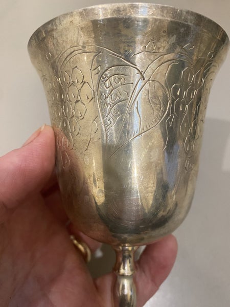 Vintage silver-plated goblets Carousel 2