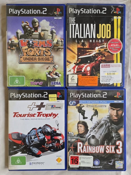 PS2 Games - 4x Assorted Carousel 1