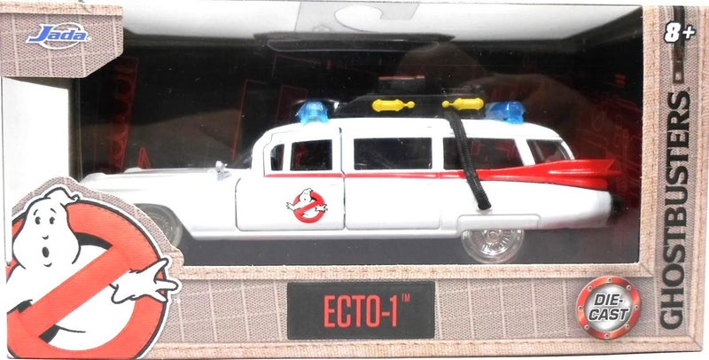 2x Jada 1959 Cadillac Ghostbusters Ecto-1 Diecast 1.24 and 1x1.32 scale Carousel 2
