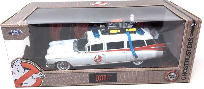 2x Jada 1959 Cadillac Ghostbusters Ecto-1 Diecast 1.24 and 1x1.32 scale Carousel 3