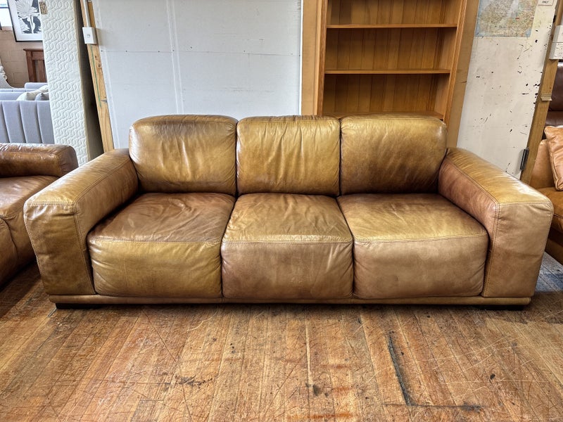 La Maison Premium Leather 3-Seater Sofa Carousel 2