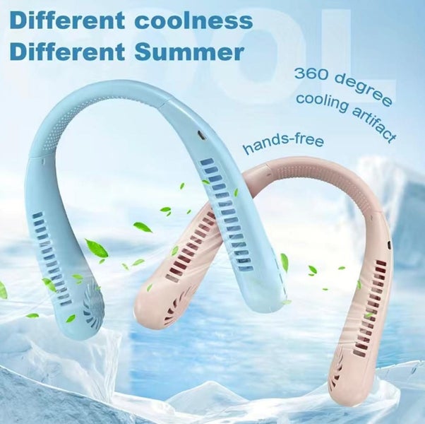 BLADELESS NECK COOLER / FAN PINK Carousel 2