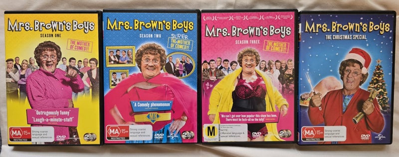 Mrs. Brown's Boys DVD's x4 Carousel 1
