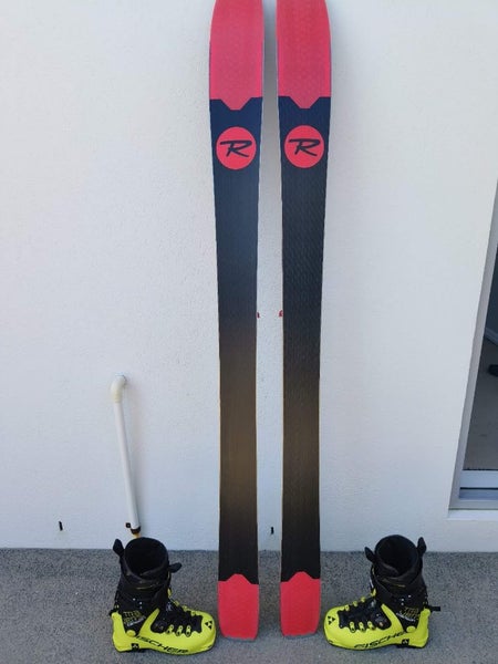 Rossignol Sky7 + Marker Alpinist + Fischer Traver Carbon Carousel 2